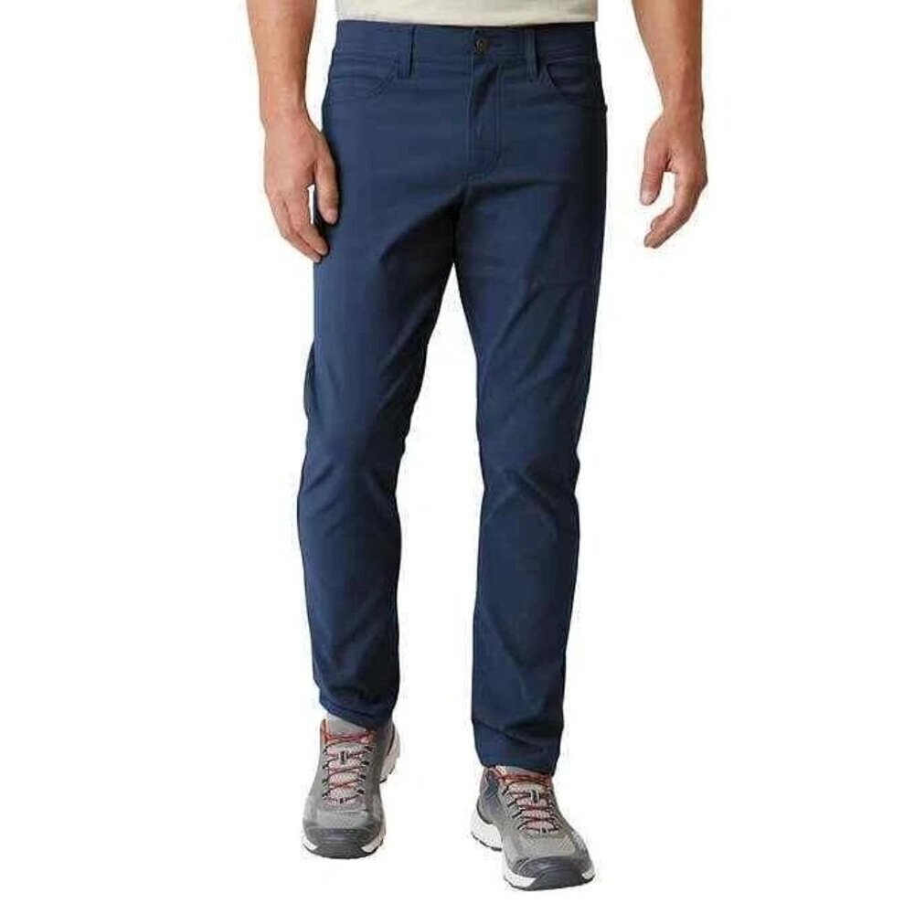 NEW Weatherproof Vintage Men's 30X30 Hybrid Tech Pants Regular Taper Blue